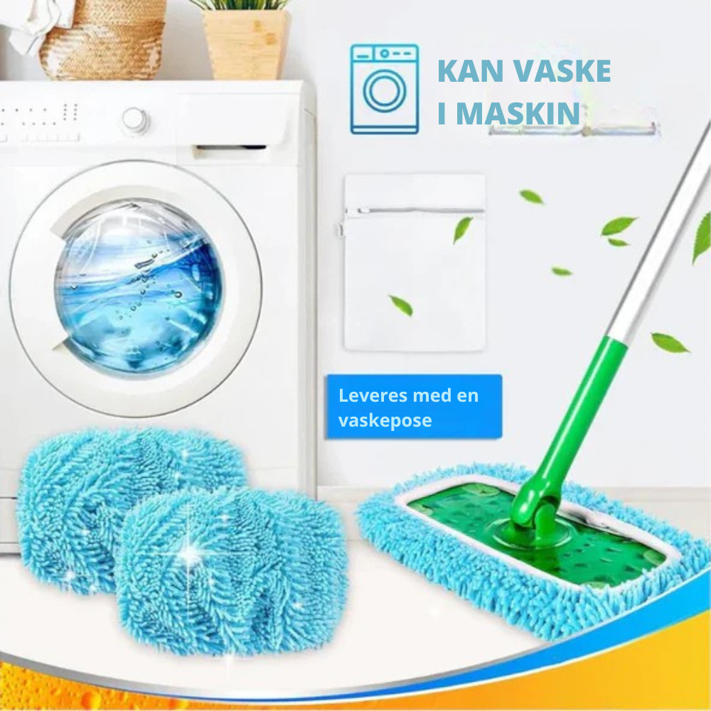 EcoMopp™ | Spar penger og dropp engangspads
