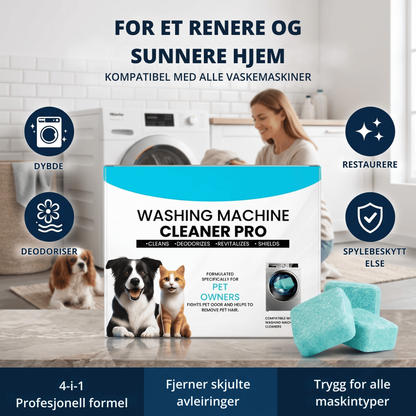 PureWash™ | Friskere klesvask starter med en renere maskin