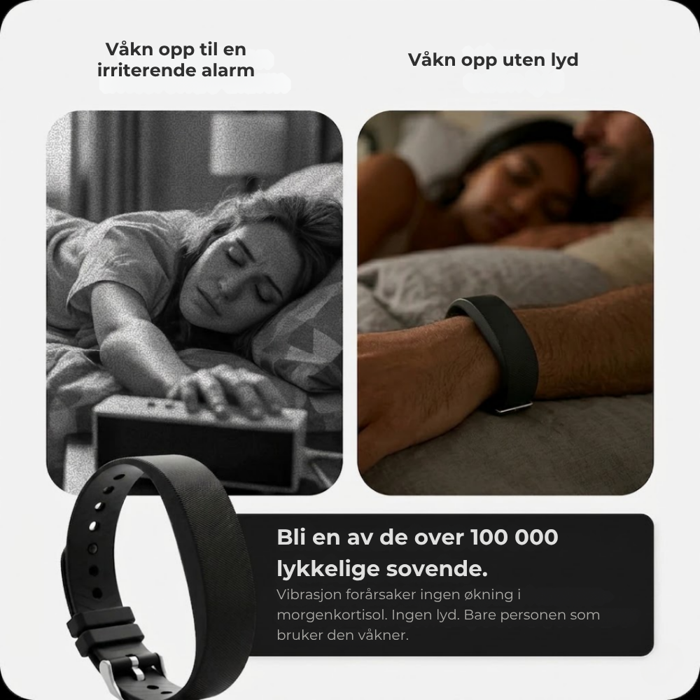 SilentRise™ | Våkn rolig uten å vekke partneren