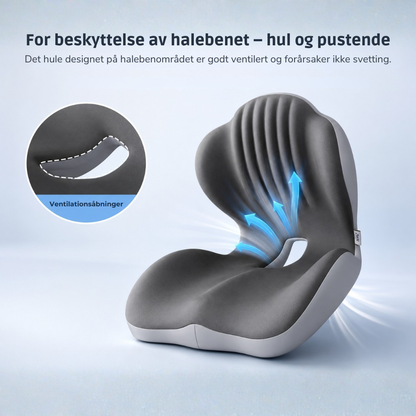 ErgoSit™ | Ergonomisk sittepute for komfort hele dagen