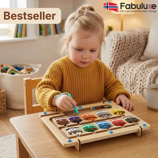 MagniMaze™ | Ro til foreldrene. Meningsfull skjermfri lek for barnet.