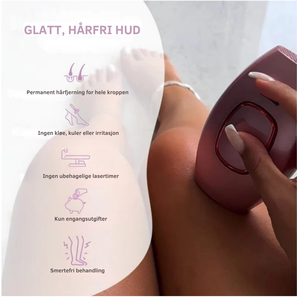SmoothTouch IPL™ | Permanent hårfjerning – skånsom teknologi for en glatt hud hele året