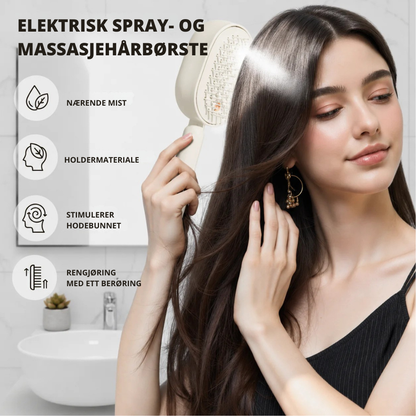 SilkBrush™ | Få glattere, mindre krusete hår – uten å dra, slite eller kjempe med børsten