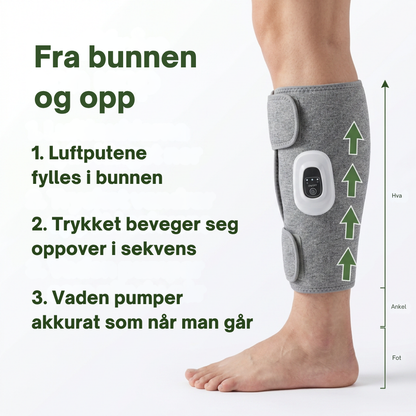 PulseWrap™ | Få lettere, mer avslappede legger på 15 minutter