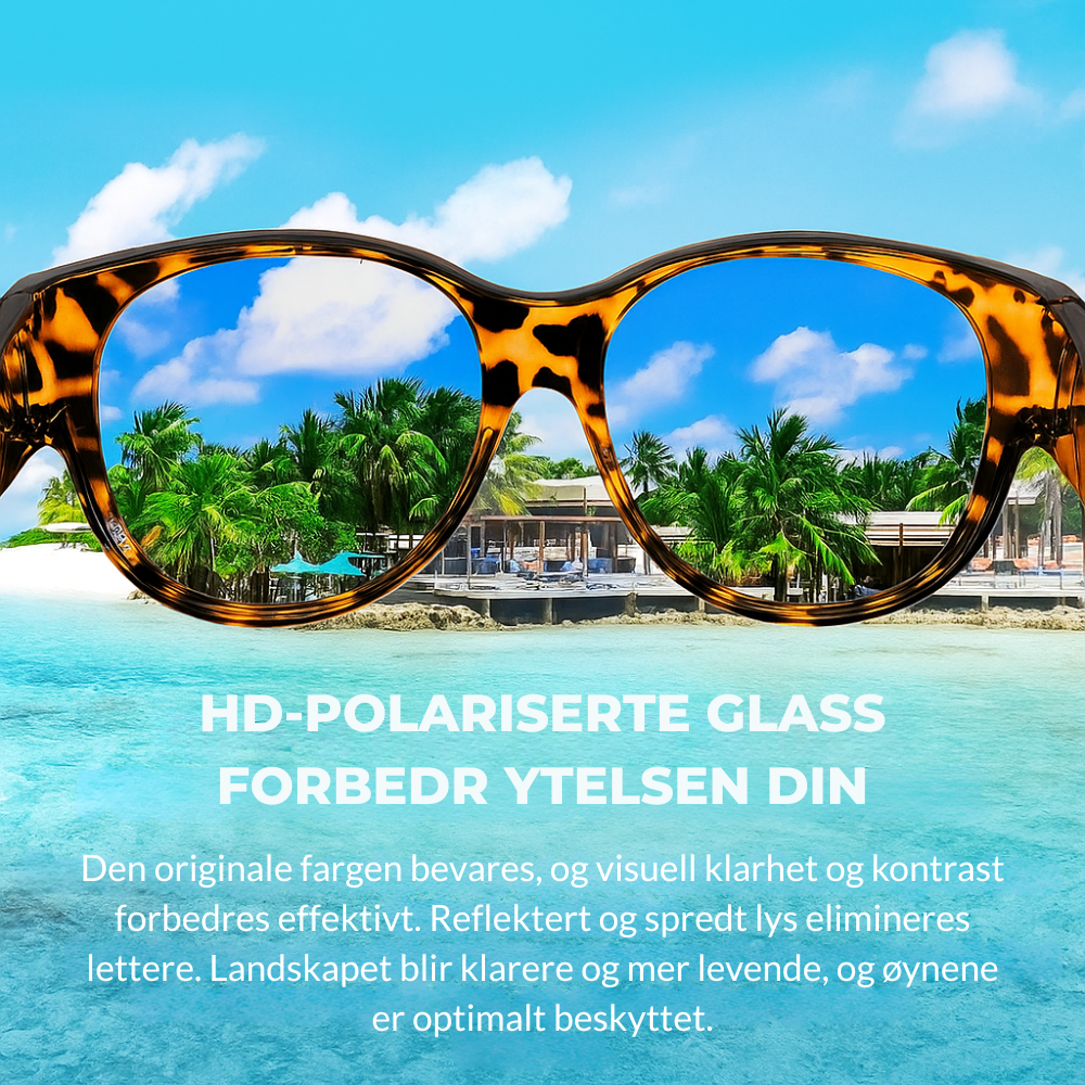 Shaydz™ | Solbriller med UV400-beskyttelse, egnet for briller