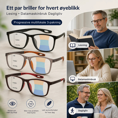 ClariFocus™ | Én brille for alt du gjør