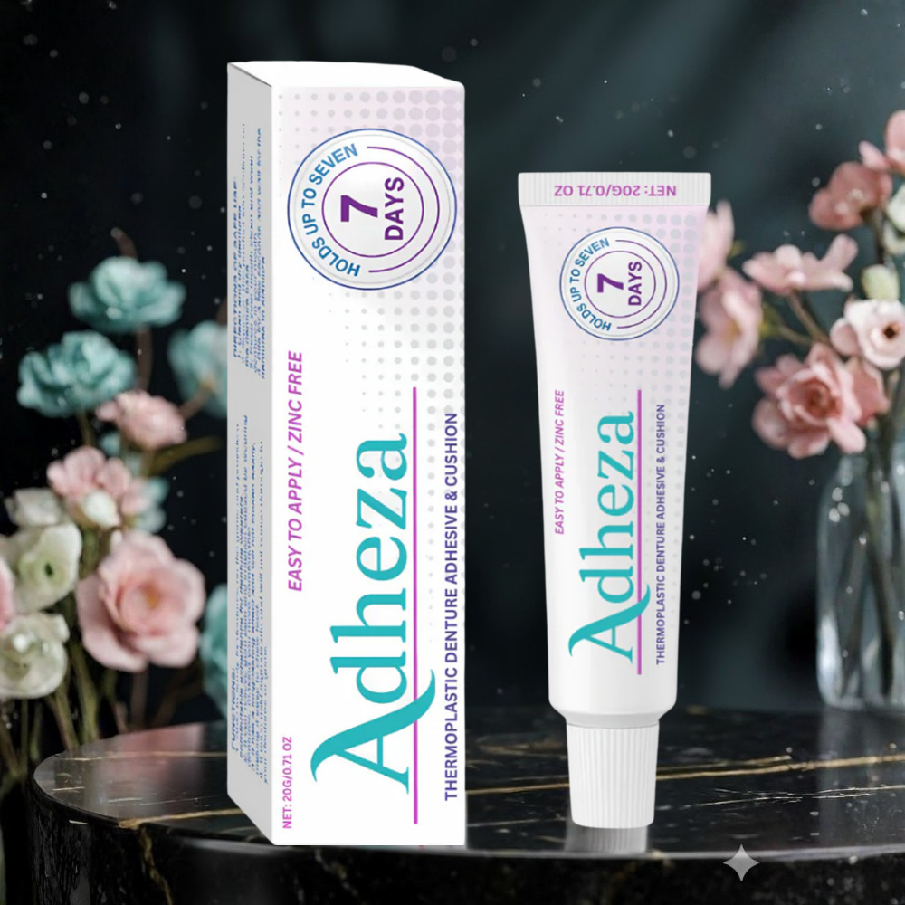 Adheza™ | Få mer trygghet med proteser som sitter fast