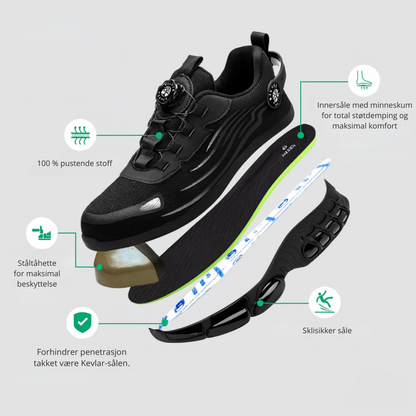 ArmorFlex™ S5 Air | Sikkerhedssko der føles lette hele dagen