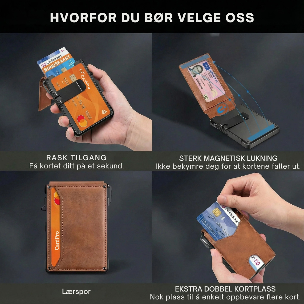 CardPro™ | Alt du trenger – ingenting du ikke gjør
