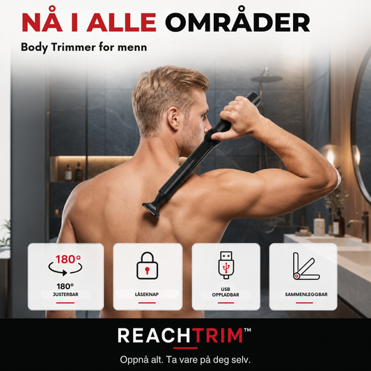 ReachTrim™ | Trim hele ryggen selv uten besvær