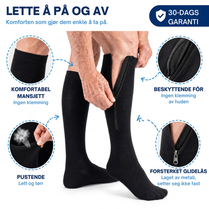 LegEase™  | Slutt å kjempe med kompresjonsstrømpene dine hver morgen
