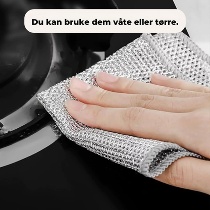 ScrubClean™ | Grundig rengjøring uten riper