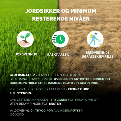 RootBurn™ | Spray direkte på ugresset og få helgen tilbake