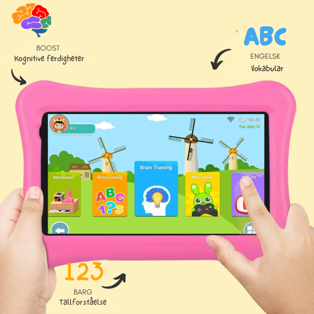 TinyBuddy™ | Barnas Utdannelsestablett
