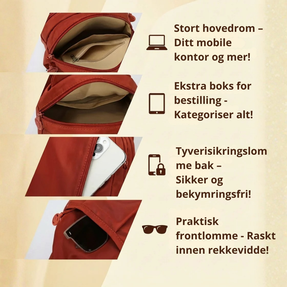 MultiBag™ | Én veske. Tre måter å bære den på.