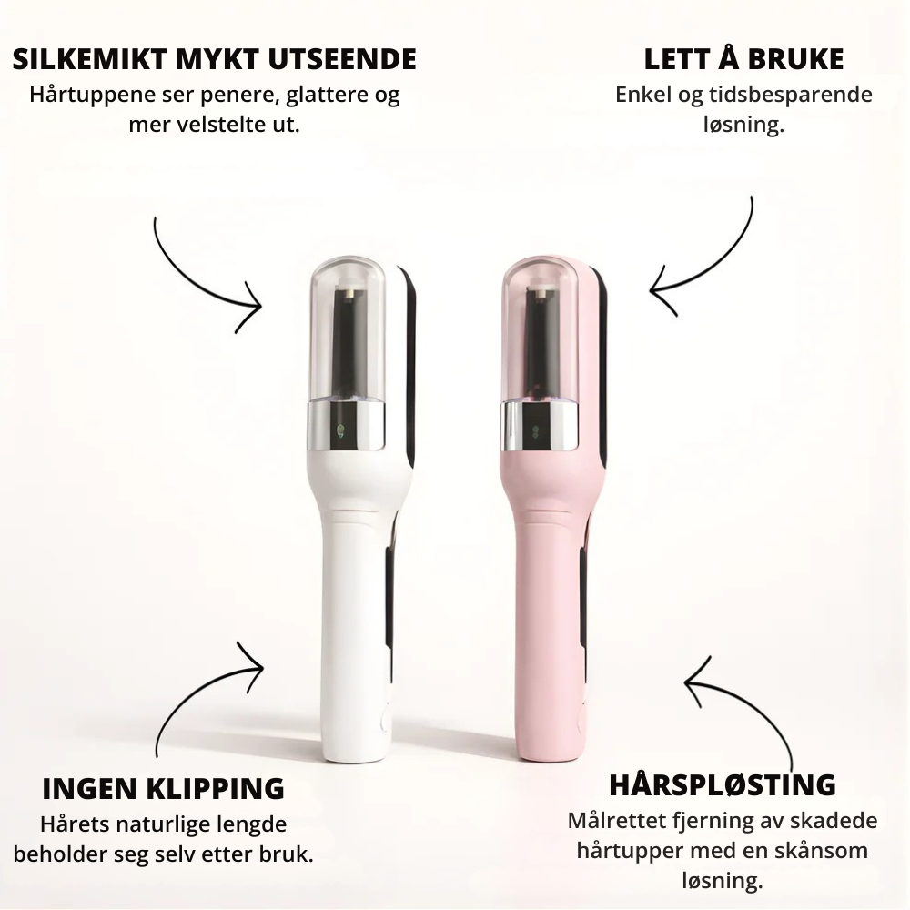 SilkTrim™ | Fjern de splittede tippene – behold lengden