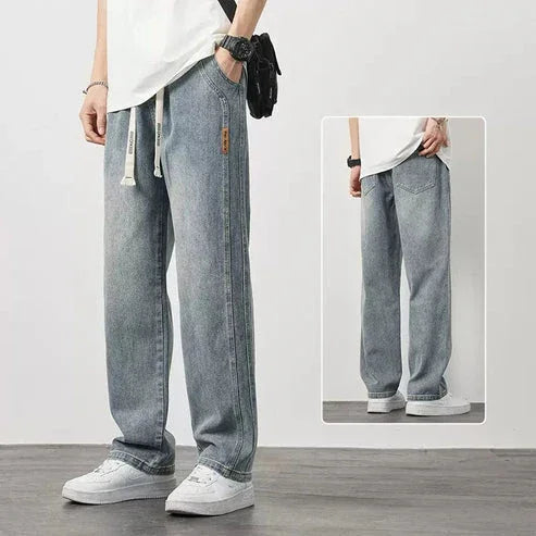 StreetFit™ | Moderne loose fit jeans med lengre silhuett
