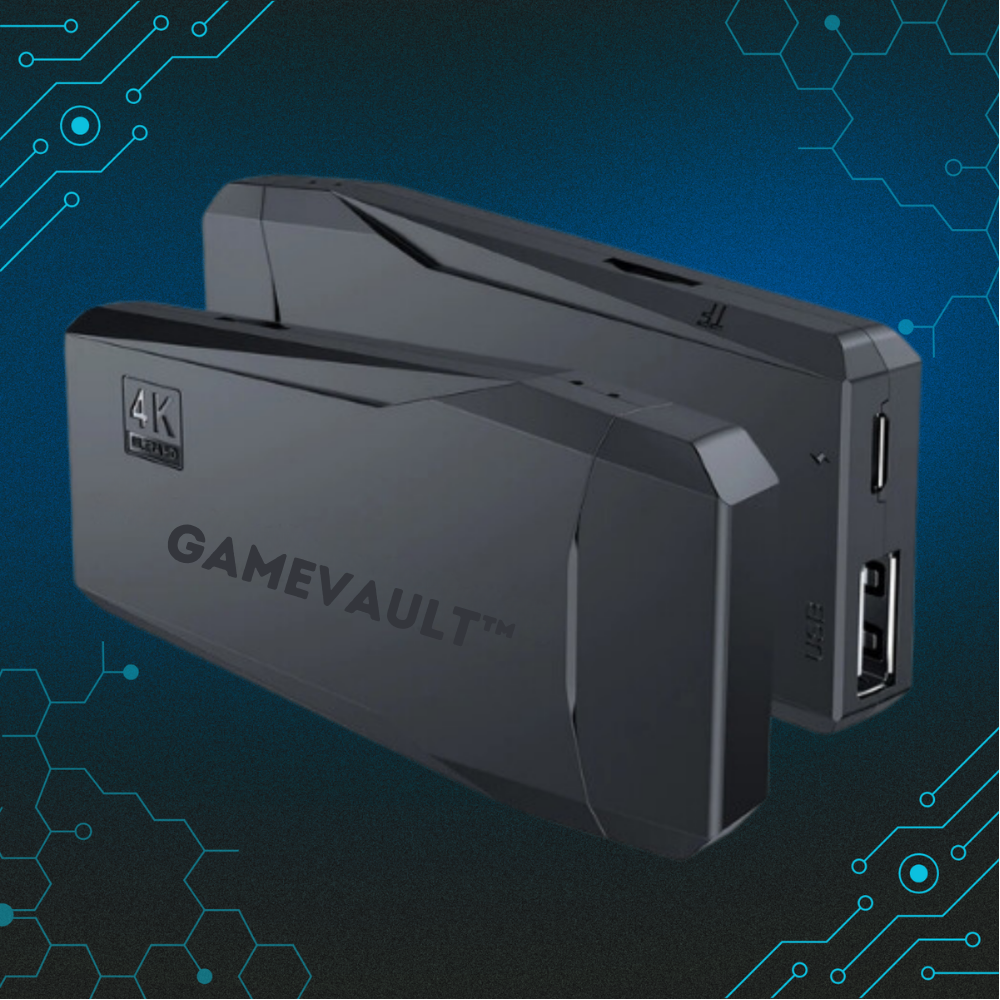GameVault™ | Hele barndommen din samlet i en liten HDMI-stikk