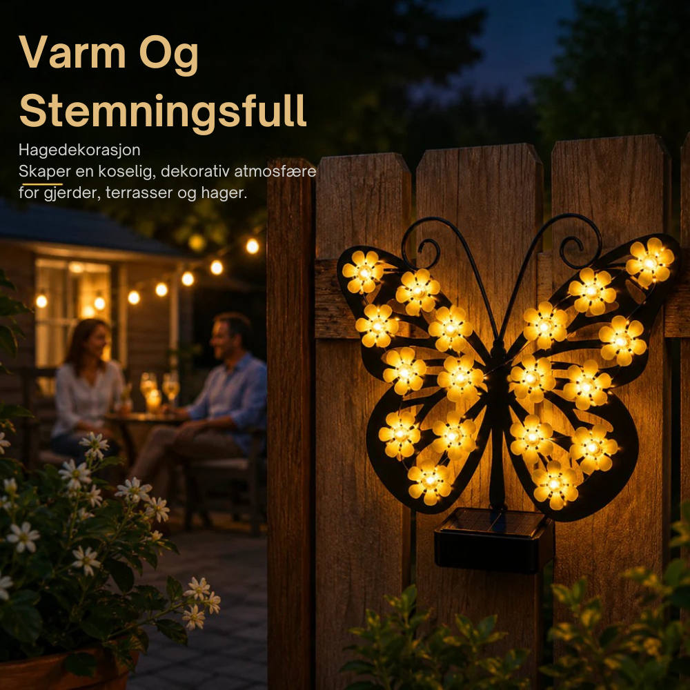 FlutterBloom™ | Gjør hagen levende etter mørkets frembrudd