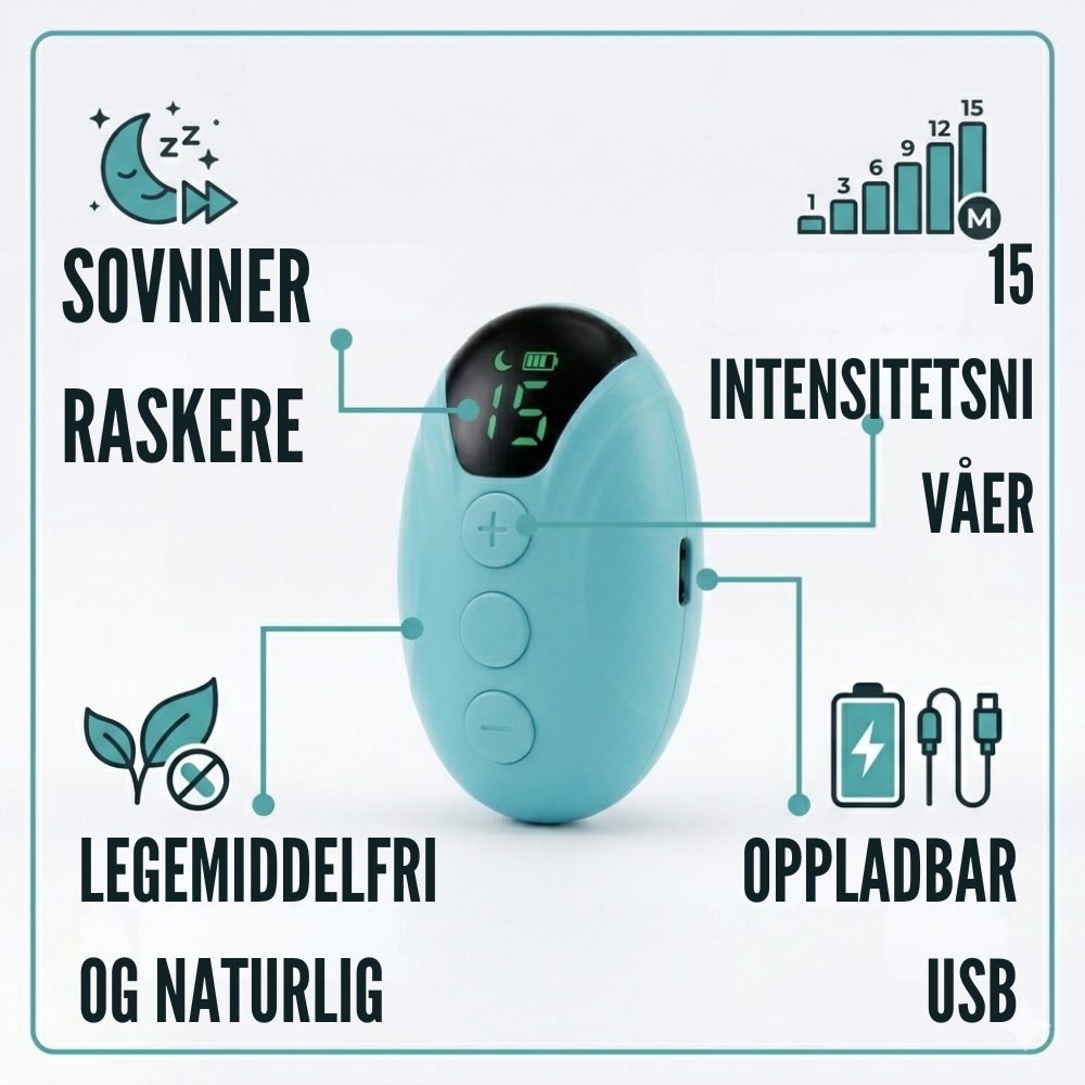 CalmPulse™ | Fall lettere i søvn uten piller