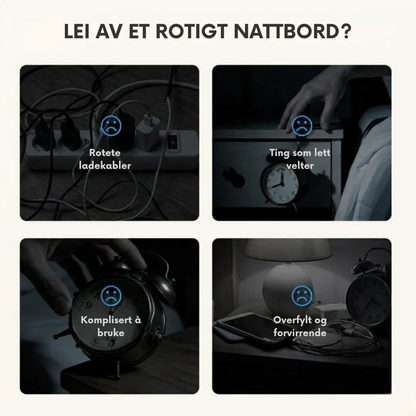 SmartStation™ | Få mer ro og orden ved sengen