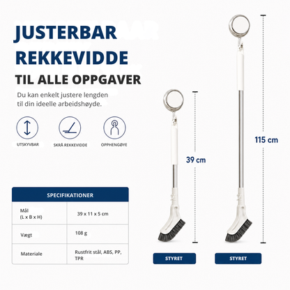 ScrubFlex™ | Rengjør svært tilgjengelige steder uten å bøye deg