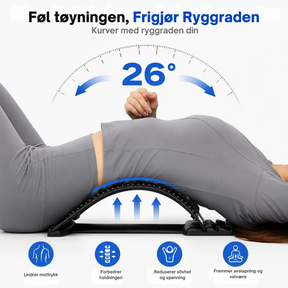 BackEase™ | En enkel strekkrutine for en lettere korsrygg