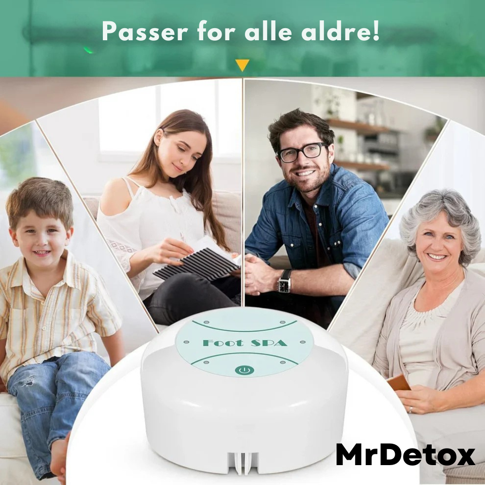 MrDetox™ | Rens kroppen – start fra føttene
