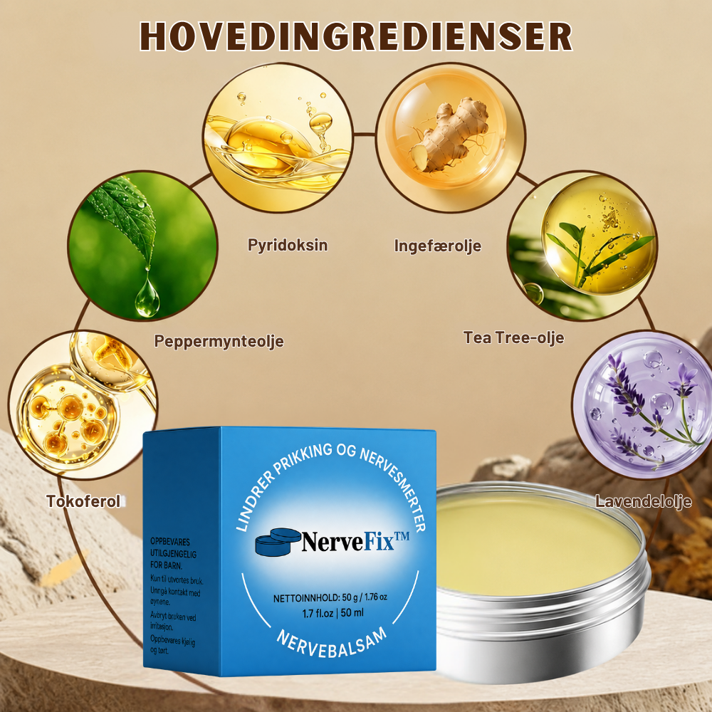 NerveFix™ | Ta kontrollen over livet ditt tilbake