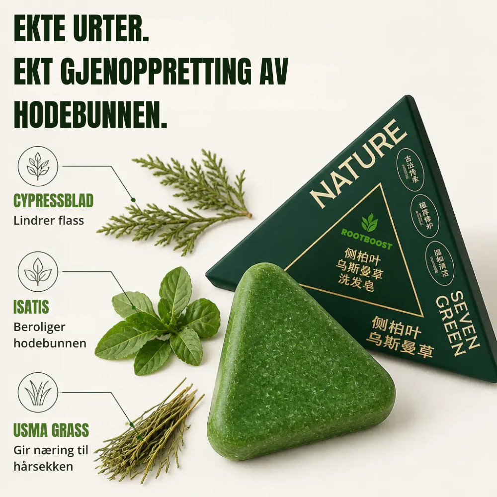 RootBoost™ | Start med hodebunnen for fyldigere hår