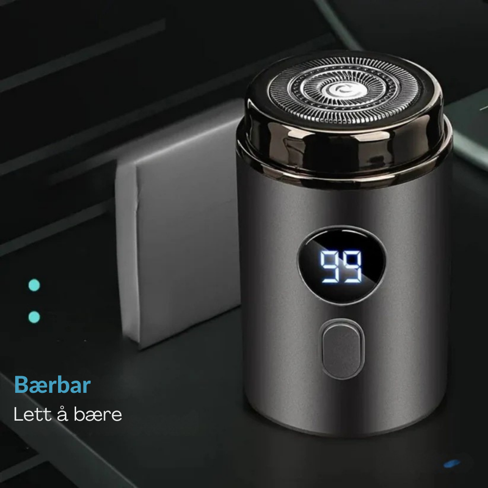 ShaveMate™ | Si farvel til stubber og rotete barbering – uansett hvor du er