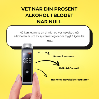 BlowSafe™ | Vit sikkert før du setter deg bak rattet
