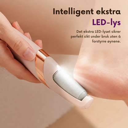 PediSmooth™ | Elektrisk fotpleie for myke, velpleide hæler hjemme