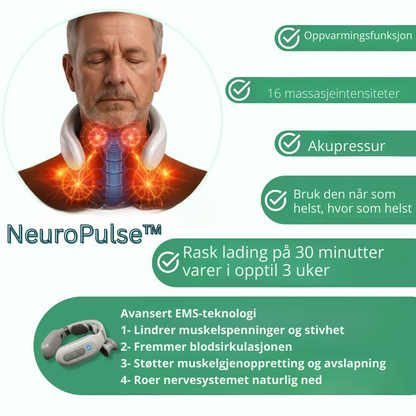 NeuroPulse™ | Dypvirkende varme og ro som frigjør spenninger innenfra