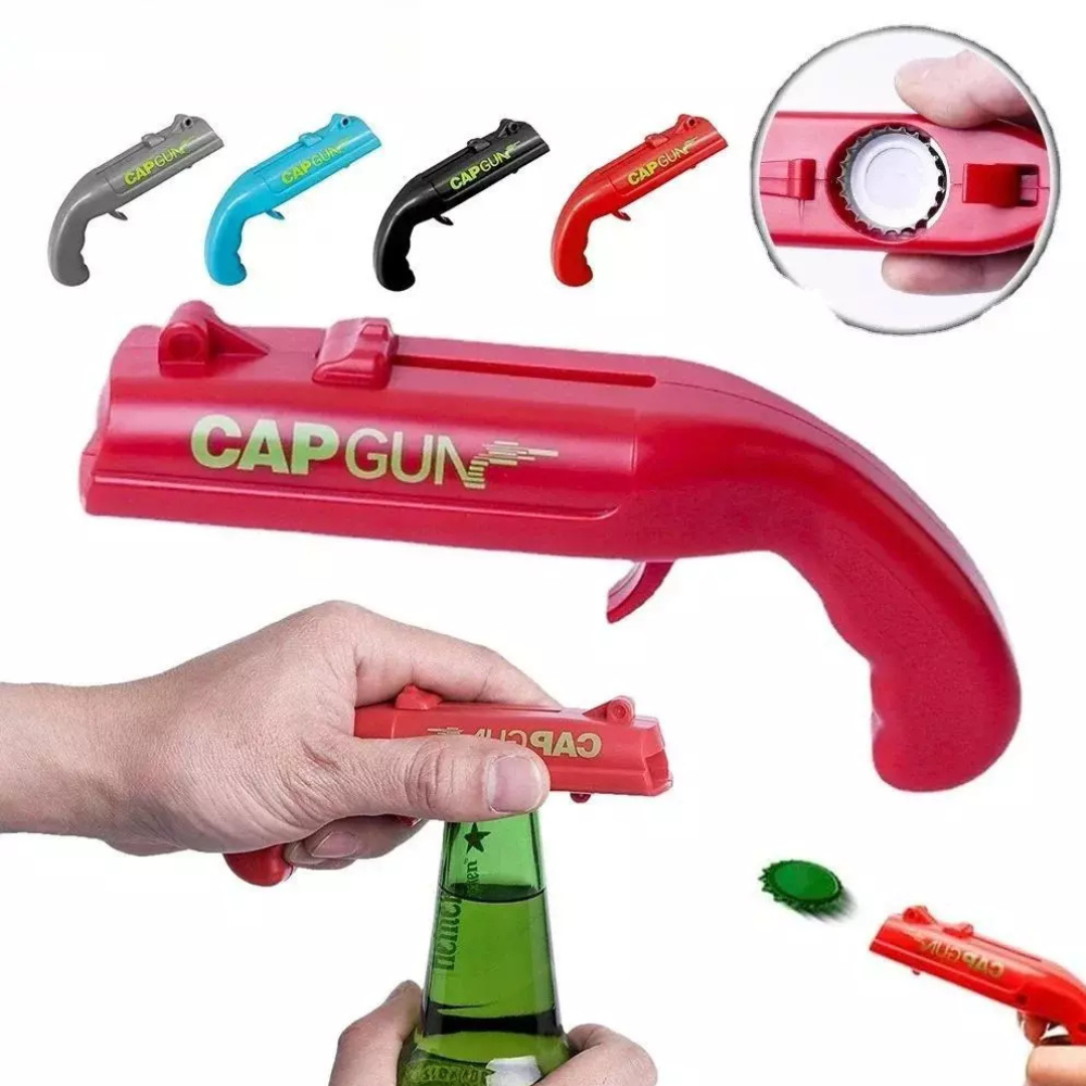 CapGun™ | Åpne flasken – og start festen