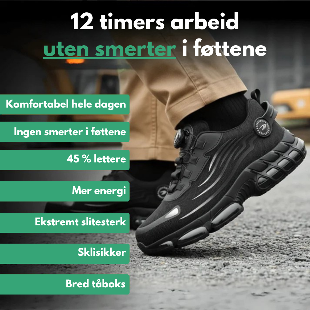 ArmorFlex™ S5 Air | Sikkerhedssko der føles lette hele dagen
