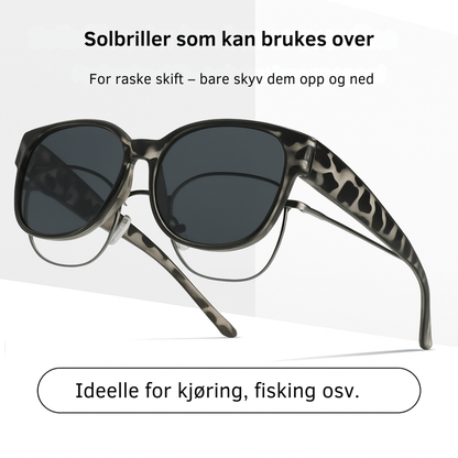 Shaydz™ | Solbriller med UV400-beskyttelse, egnet for briller