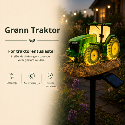 GardenGlow™ | Den lille traktoren som lyser opp hagen