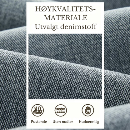 StreetFit™ | Moderne loose fit jeans med lengre silhuett