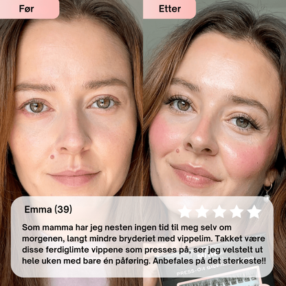 Lashelle™ | Vakre salongvipper på 2 minutter – helt uten lim