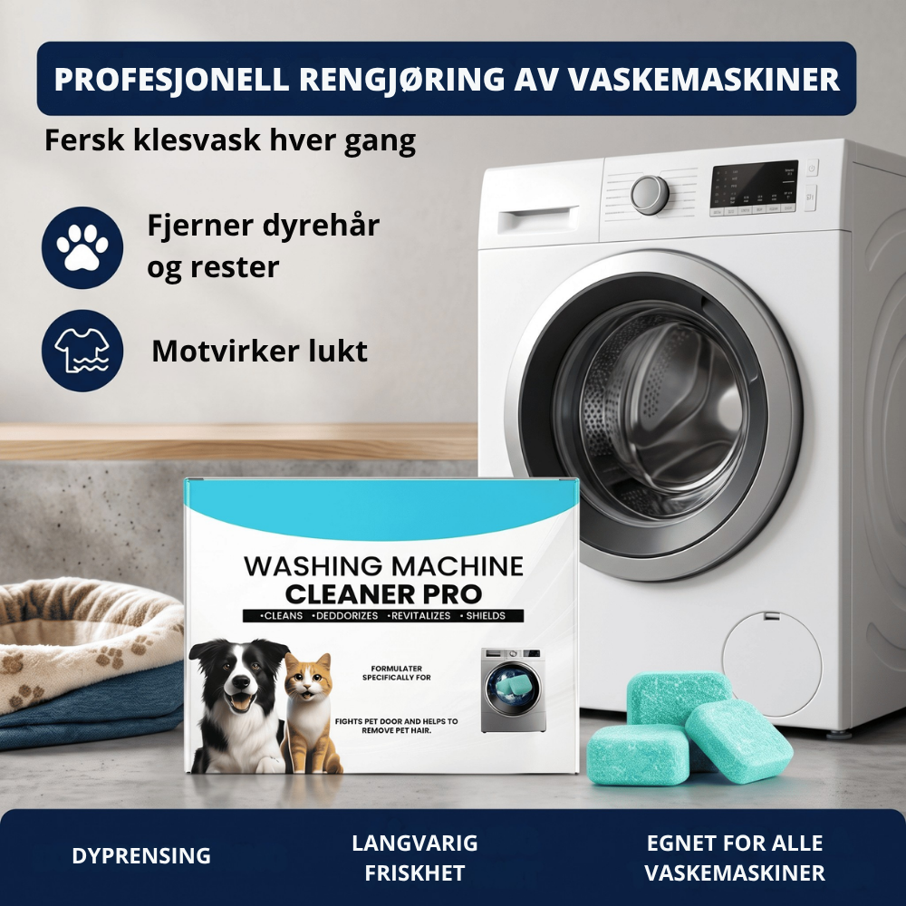 PureWash™ | Friskere klesvask starter med en renere maskin