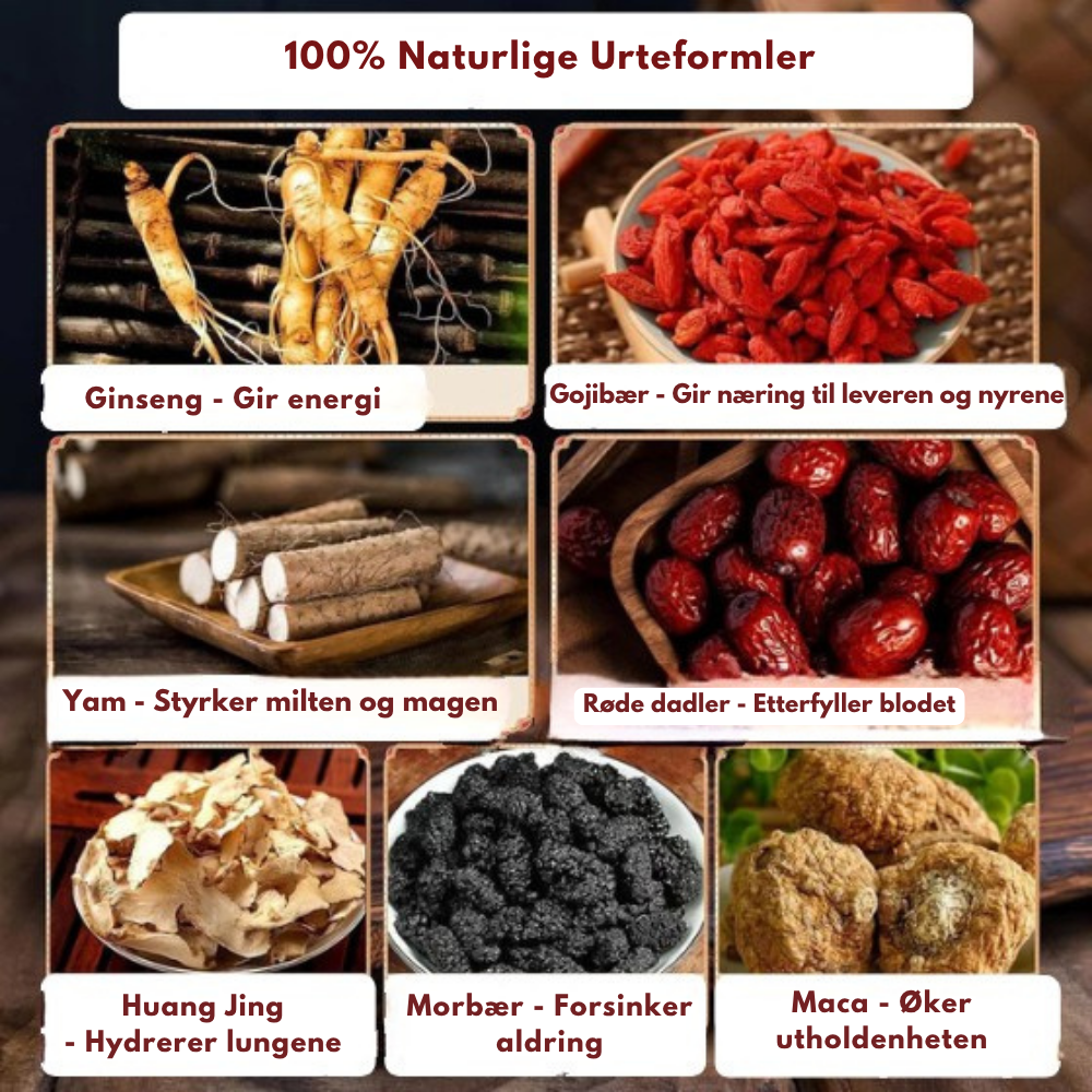 VitaCore™ | Naturlig urtete for mer energi og overskudd
