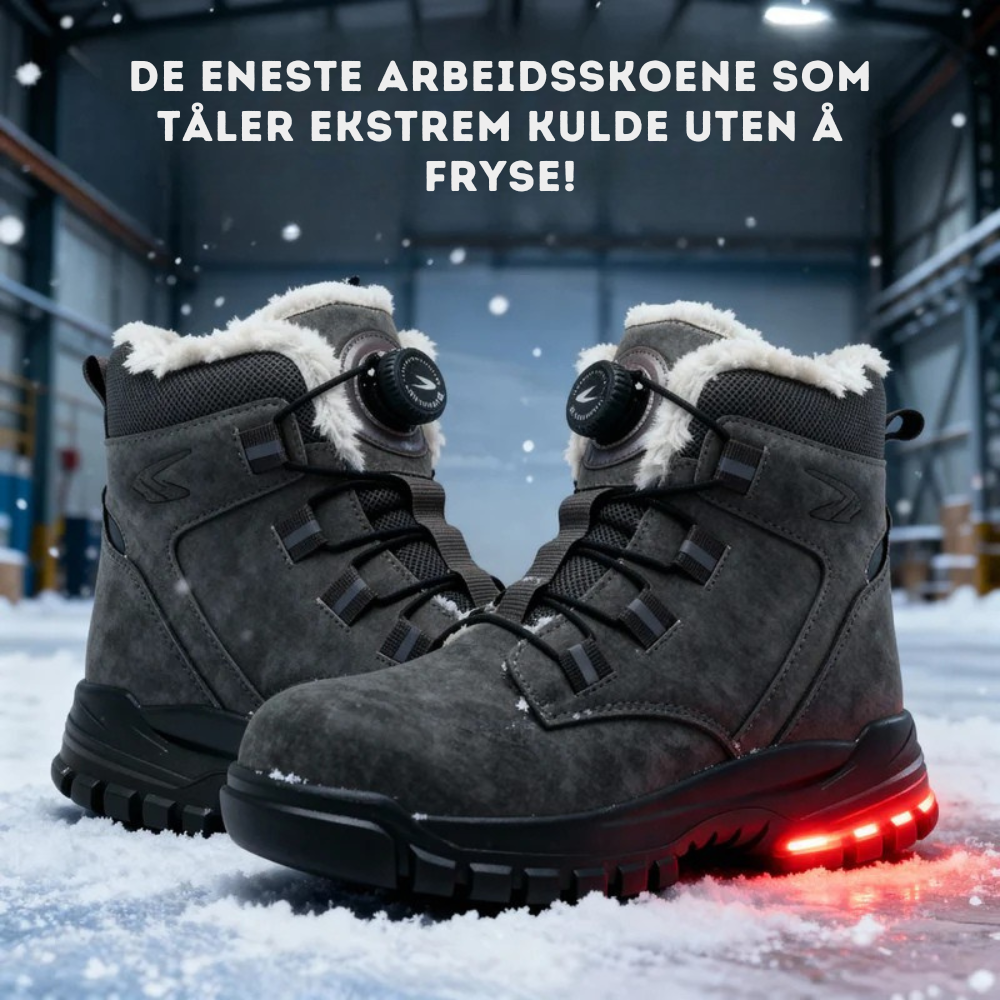 ThermoProtect™ S3 | Sikkerhetssko som holder føttene varme på kalde arbeidsdager
