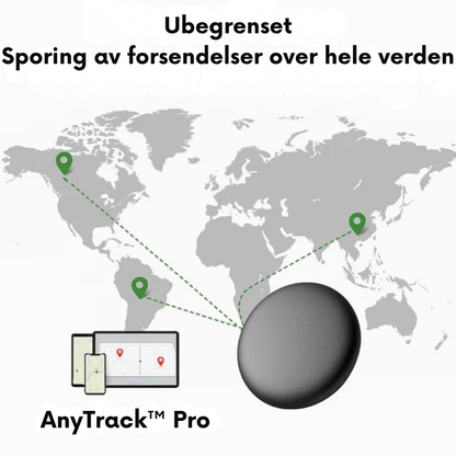 AnyTrack™ Pro | Kompakt GPS-tracker for biler – ingen verktøy, ingen ledninger, ingen abonnement – bare ro i sinnet 24/7