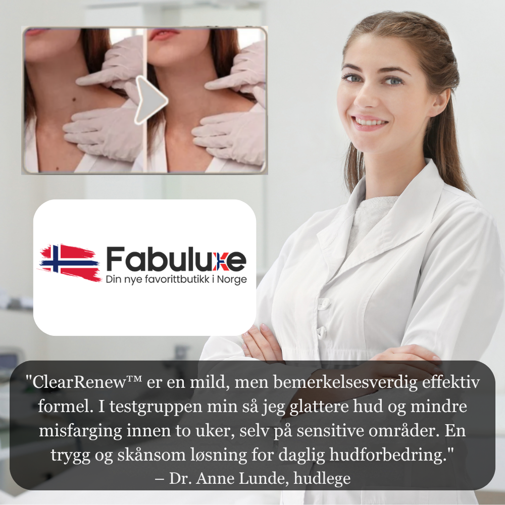 ClearRenew™ | Glattere og jevnere hud uten harde behandlinger