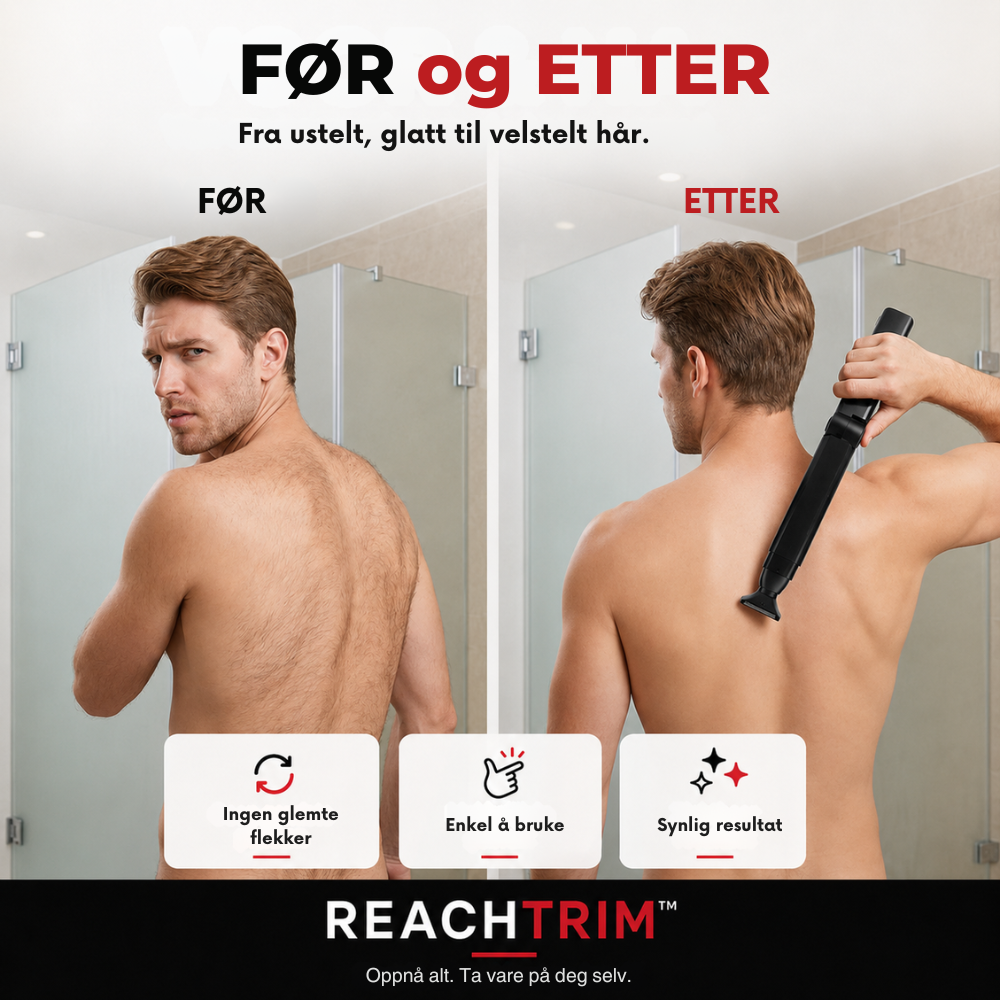 ReachTrim™ | Trim hele ryggen selv uten besvær
