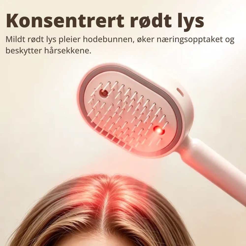 SilkBrush™ | Få glattere, mindre krusete hår – uten å dra, slite eller kjempe med børsten