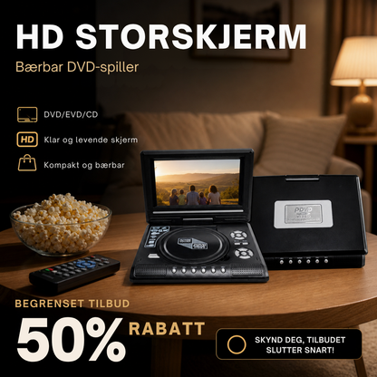 CineGo™ | Bærbar filmavspiller for roligere skjermtid på farten