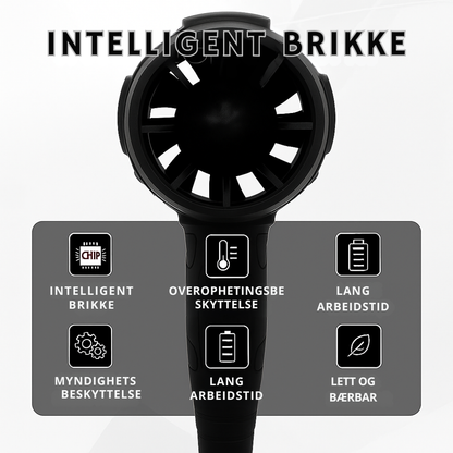 LeafBreeze™ | Trådløs løvblåser for rask høstrengjøring