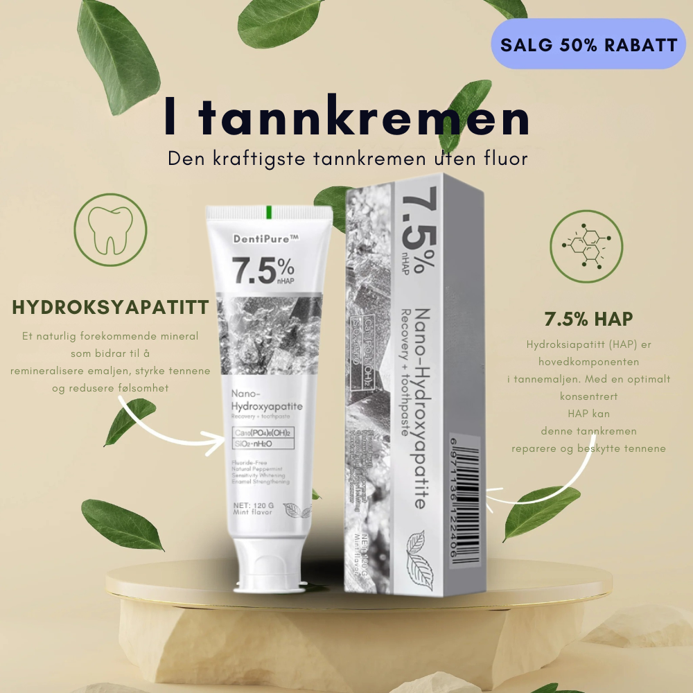 DentiPure™ | Styrk emaljen hver dag